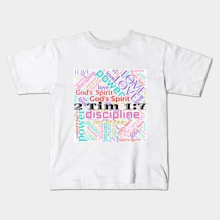 Spirit of Power in White Kids T-Shirt